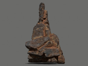 Desert rocks Modèle 3D