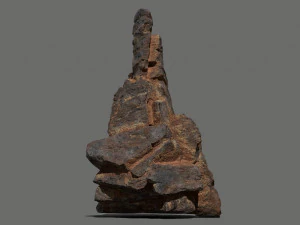 Desert rocks 3D Model
