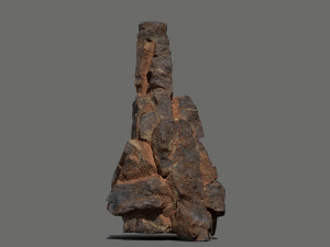 Desert rocks Modèle 3D