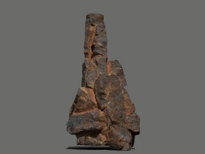 Desert rocks 3D Model