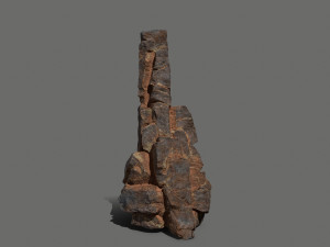 Desert rocks Modèle 3D