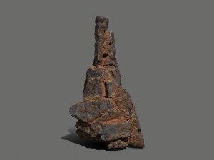 Desert rocks Modèle 3D