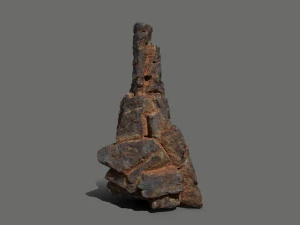 Desert rocks 3D Model