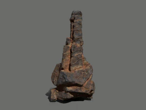 Desert rocks 3D Model
