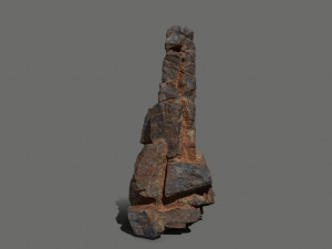 Desert rocks Modèle 3D