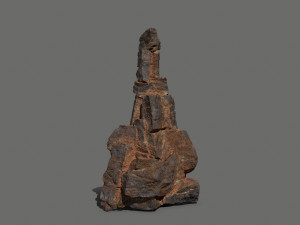 Desert rocks Modèle 3D