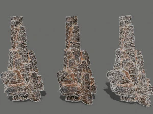 Desert rocks 3D Model
