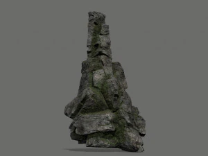 Cliff rocks 3D Model