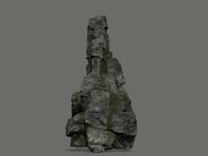 Cliff rocks 3D Model