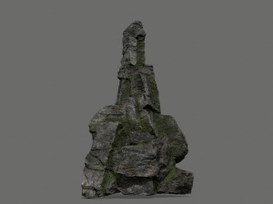 Cliff rocks 3D Модель