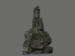Cliff rocks 3D Model