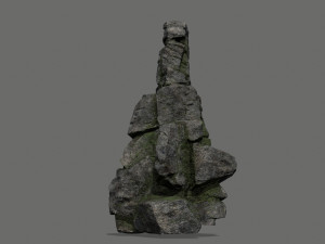 Cliff rocks 3D Модель