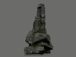 Cliff rocks 3D Модель