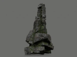 Cliff rocks 3D Model