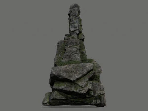 Cliff rocks 3D Model