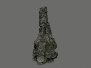 Cliff rocks 3D Модель