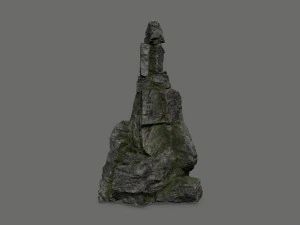 Cliff rocks 3D Model