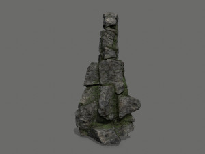 Cliff rocks 3D Модель