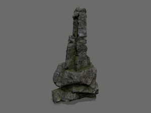 Cliff rocks 3D Модель