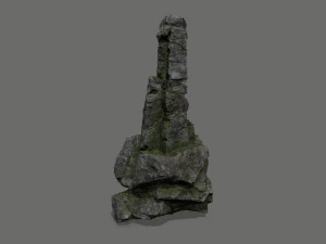 Cliff rocks 3D Model