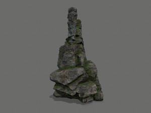 Cliff rocks 3D Модель