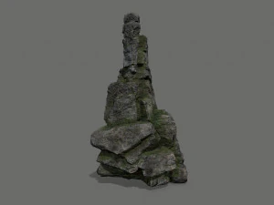 Cliff rocks 3D Model
