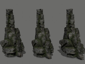 Cliff rocks 3D Модель