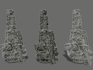 Cliff rocks 3D Модель