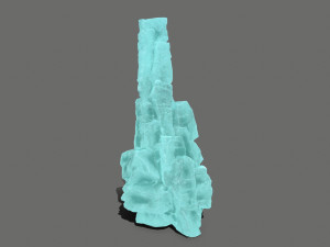 Ice rocks 3D Модель