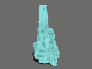 Ice rocks 3D Модель