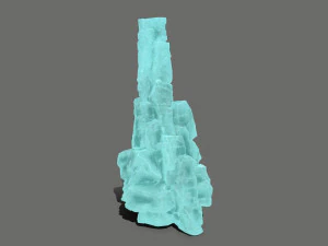 Ice rocks 3D Model