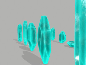 Crystal set Modèle 3D