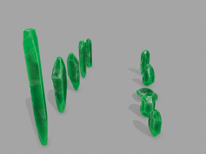 Crystal set 3D Model
