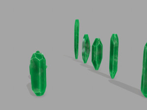 Crystal set 3D Model