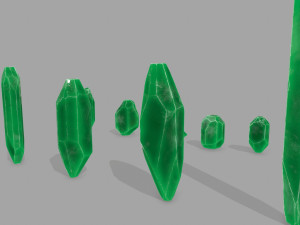 Crystal set 3D Model