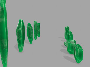 Crystal set 3D Model