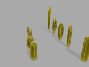 Crystal set 3D Model