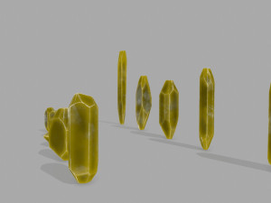Crystal set 3D Model