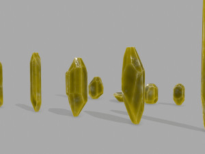 Crystal set 3D Model