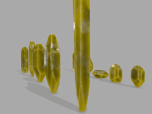 Crystal set 3D Model