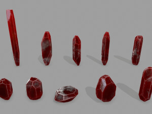 Crystal set 3D Model