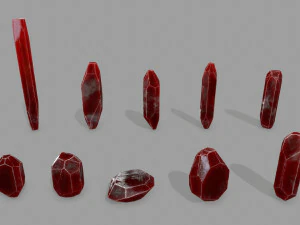 Кришталевий набір 3D Модель