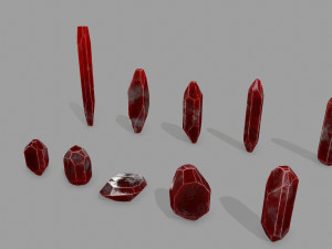 Crystal set 3D Модель