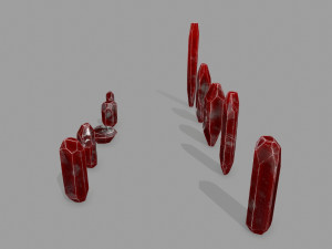 Crystal set 3D Модель