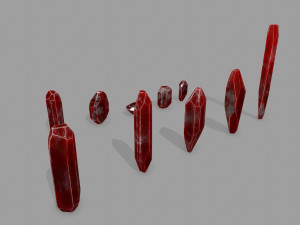 Crystal set 3D Модель