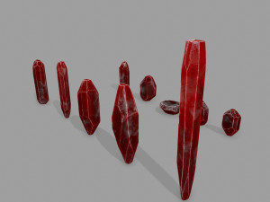 Crystal set 3D Модель