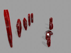 Crystal set 3D Модель