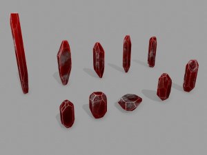 Crystal set 3D Модель