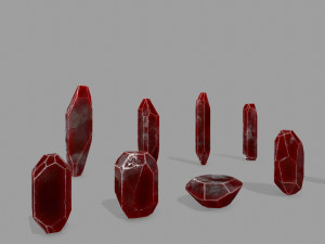 Crystal set 3D Модель
