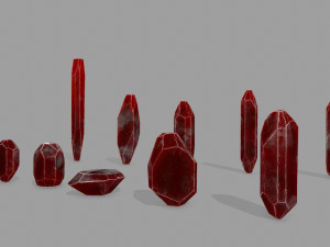 Crystal set 3D Модель
